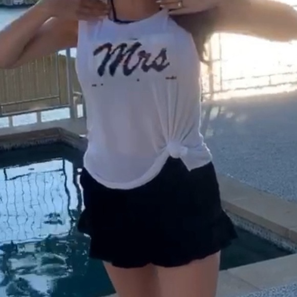 Express Miss to Mrs Sequin Tank - Picture 7 of 8